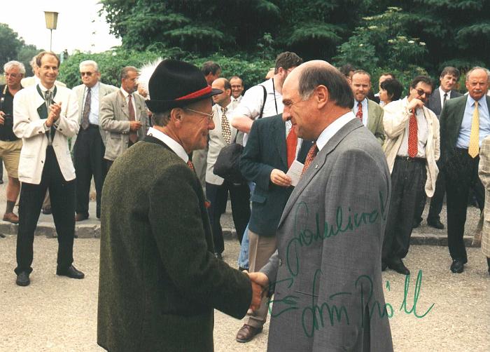 Au-Bruecke Spatenstich 13.6.1997